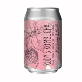 KOMBUCHA RASPBERRY/BASIL 300 ML